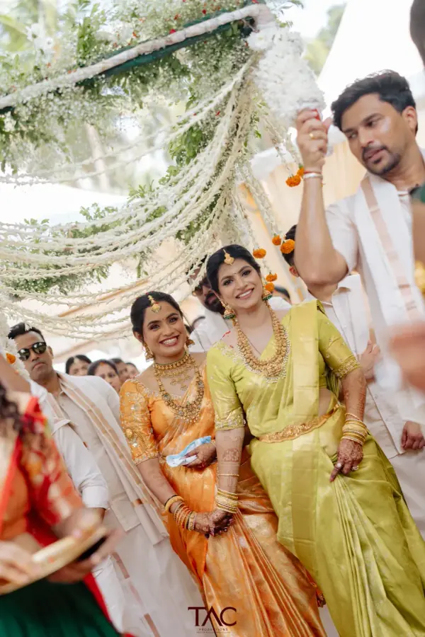 Wedding ritual detail, Mangalore